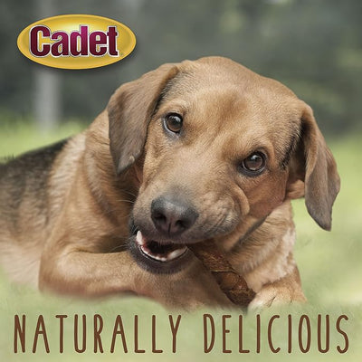 Cadet Gourmet Triple Chews Long-Lasting Pork Hide Sticks with Sweet Potato and Duck, Healthy Dog Treats for Small & Large Dogs, 18 Count