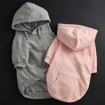 Pet Passion Rocky – The Original Lightweight Hooded Tee 100% Organic Cotton Dog Hoodie Pet Coat Sweater for All Sized Dogs, Pink, Large (40-60 lbs)