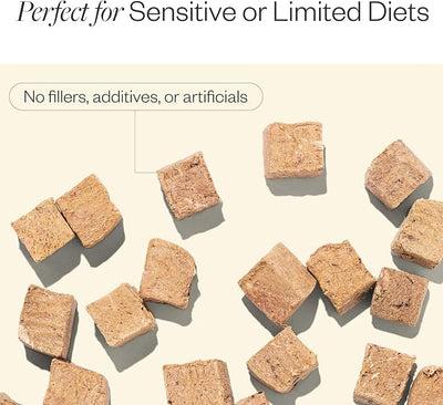Maev Single-Ingredient Freeze-Dried Beef Liver Dog Treats, 4.4 oz | 100% USDA-Certified Human-Grade | Healthy Raw Dog Snacks | Perfect for Training & Sensitive Diets | Made in USA