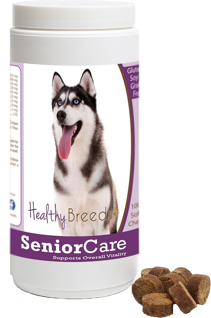 Healthy Breeds Siberian Husky Senior Dog Care Soft Chews 100 Count