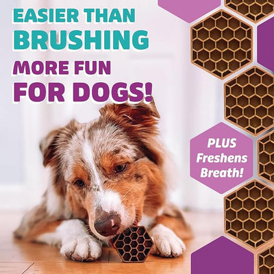 Yummy Combs Dog Dental Treats – Vet VOHC Approved – Delicious Chicken Protein – Removes Tartar with Cleaning Comb Shape – Dental Dog Treats for Extra Small Dogs (24oz, 96 Count)