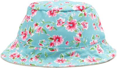 THE WORTHY DOG Watercolor Floral Hat for Dogs – Lightweight Pet Sun Hat with Adjustable Chin Strap, Soft Brim & Bright Colors - Teal, X-Large