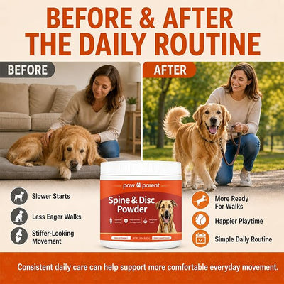 Green Lipped Mussel, Macho S Secret Powder for Dogs, Paw Parent Powder Supplement Multivitamin，2pcs