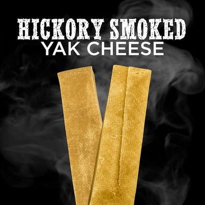 Best Bully Sticks Smoked Yak Cheese Himalayan Dog Chews - Large Chews 4 Count (Pack of 1) - Natural, Lactose Free Cheese, Odor-Free, Long-Lasting Snack