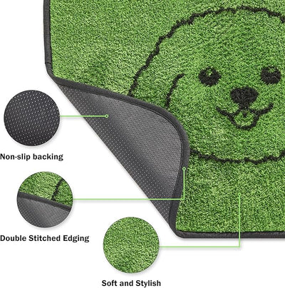 Qeils Reusable Puppy Pads, Washable Pee Pads for Dogs 4 Pack Durable Absorbent Leakproof Dog Training Pads for Home or Travel, Non-Slip Wee Wee Pads Potty Pads 30"x34"