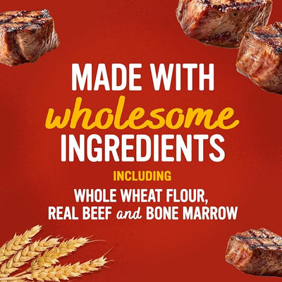 Blue Dog Bakery MarrowBakes Snacks | Small, Crunchy Beef Flavor Treat | Natural Healthy Dog Treats, 12 oz (Pack of 1)