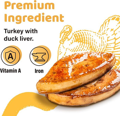 iPaw Turkey Dog Treats, SQF Certified Human Grade Dog Treat, Suitable for Training Chew, Hypoallergenic, Rawhide Alternative, Thin Stick (Duck Liver)