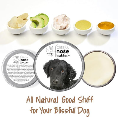 The Blissful Dog Curly-Coat Retriever Unscented Nose Butter, 2-Ounce