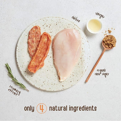 Full Moon Chicken Jerky Healthy All Natural Dog Treats Human Grade Made in USA Grain Free 12 oz