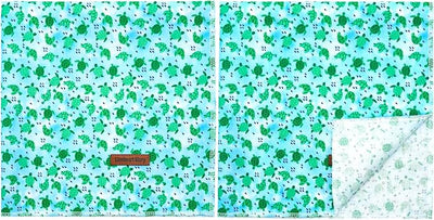 Lionheart Glory Dog Bandana - Blue, Soft Washable Square Bandana for Small to Large Dogs