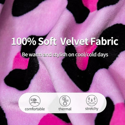 CuteBone Turtleneck Dog Velvet Dress Puppy Skirt Costume Pet Clothes Cat Apparel with Bow Hair Rope for Small Dogs CVD08L