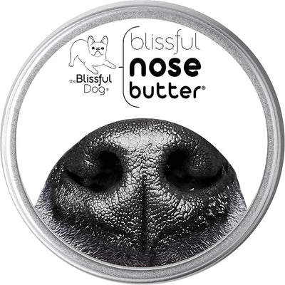 The Blissful Dog Every Dog Nose Butter, Versatile Dog Nose Balm for Dry Nose, Handcrafted Nose Moisturizer, Easy-to-Apply Dog Essentials, Unscented, 1 oz.