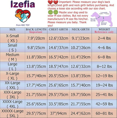 Izefia Dog Hoodie Clothes with Pocket 4 Legs Jumpsuit Fleece Sweater Winter Sweat Shirt Warm Cotton Hoodies for Small Dog Medium Large Cat Black 4XL