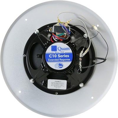 Quam C10X/BU/WS/VC 8" Speaker Studded Baffle 5W-25/70V w/VC