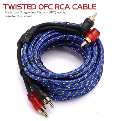 0 Gauge Amplifier Wiring Kit,3000W Car Audio Installation Kit with 17FT CCA Power Cable,RCA Cable,Speaker Wire,100A Fuse Holder – Complete Subwoofer Amp Wiring kit