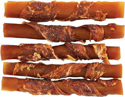 SmartBones Chicken-Wrapped Sticks For Dogs With Real Peanut Butter, Rawhide-Free 8 Count, (24 Pack)