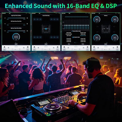 LINKSWELL Gen6 T-Style Car Radio for RAM 1500/2500/3500/4500 2019-2022,Android 11 Head Unit with 4+64G,Wireless CarPlay/Android Auto,4G LTE,16 Band EQ,Fast Boot,Backup Camera,SWC,Bluetooth