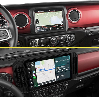 Stinger HORIZON12 Wrangler JL (18-23) & Gladiator JT (20-23) 12.8" HD Touchscreen Car Stereo, Wireless Apple CarPlay/Android Auto Radio, Bluetooth Receiver Head Unit, Off-Road Gauges, GPS, Audio EQ