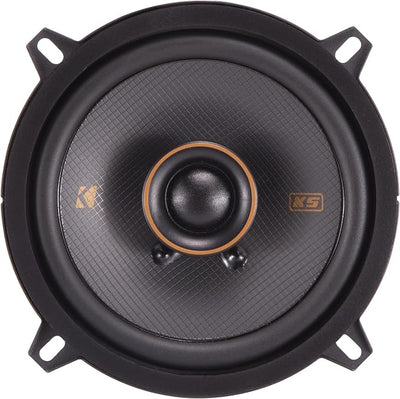 KICKER 51KSC504 KS-Series 5.25" Coaxial Speakers with .75" tweeters, 4-Ohm, Pair