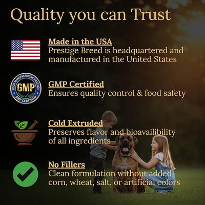 Mastiff Multivitamins, 90 Count, Made in the USA with Real Bacon.