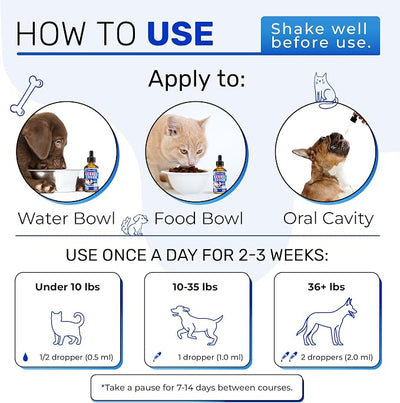 Liquid Kennel Cough Medicine for Dogs & Cats – Herbal Dog Coughing Treatment Helps with Allergy, Runny Nose, Sneezing in All Pets – Breathing Care with Calendula During Seasonal Changes – 2-oz Bottle