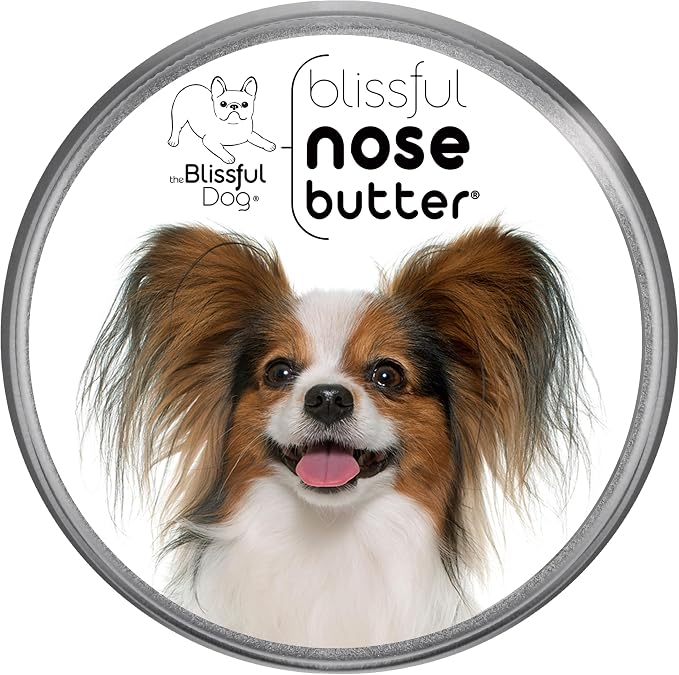 The Blissful Dog Papillon Unscented Nose Butter - Dog Nose Butter, 16 Ounce