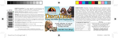 Wysong Dentatreat Canine/Feline Food Supplement - 3 Oz. Bottle