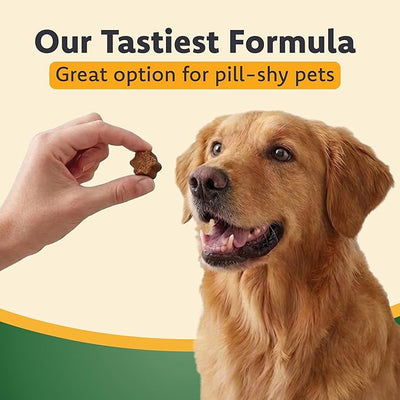 Ocu-GLO Cat & Dog Supplement for Eye Support - Chewable Vision Vitamins Supplements for Small and Medium Pets with Lutein, Omega-3 Fatty Acids, Grape Seed Extract & Antioxidants