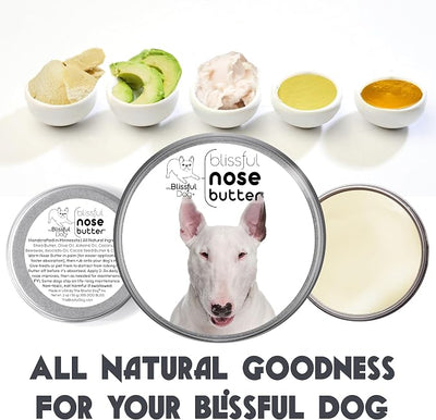 The Blissful Dog Bull Terrier Unscented Nose Butter, 4 oz