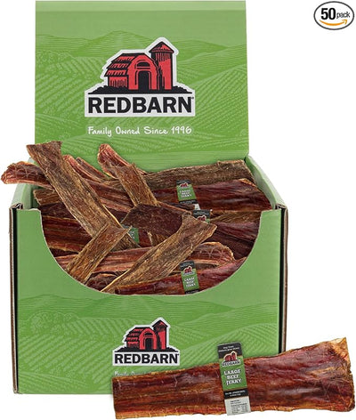 Redbarn Pet Products Naturals Barky Bark Beef Dog Treats 50 Bones