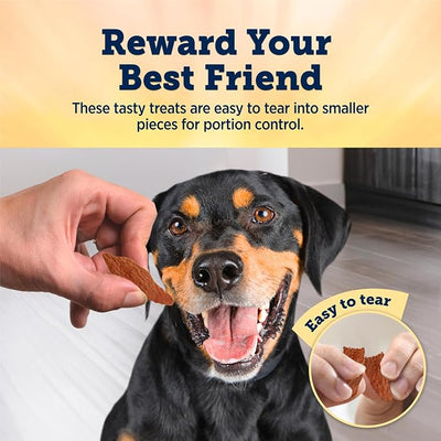Blue Buffalo True Chews Premium Jerky Cuts Dog Treats, Made in the USA with Natural Ingredients, Chicken, 12-oz Bag