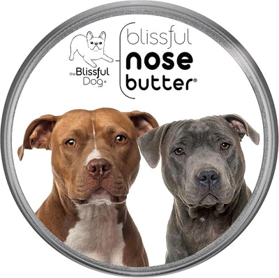 The Blissful Dog American Staffordshire Terrier Nose Butter, Versatile Dog Nose Balm for Dry Nose, Handcrafted Nose Moisturizer, Easy-to-Apply Dog Essentials, Unscented, 16 oz.