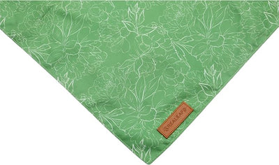 Realeaf Spring Dog Bandanas 2 Pack,Floral Pet Scarf for Boy and Girl, Premium Durable Fabric, Seasonal Bandana for Dogs (Large)