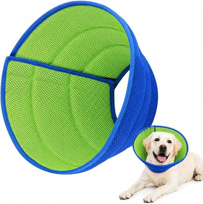 Soft Dog Cone Collar to Stop Licking After Surgery, Comfy Dog Cone Alternative for Large Medium Small Dogs/Cats, Adjustable Washable E-Collar for Spay Neuter Recovery and Neck Protection