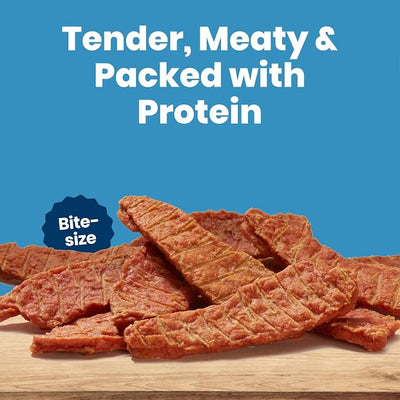 Blue Buffalo Nudges Chicken Jerky Bites Natural Dog Treats, Tender & Meaty Dog Snacks, Healthy Reward or Training Treat, Made in the USA with Real Chicken, No Artificial Preservatives, 16 oz.