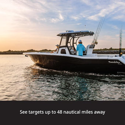 Simrad Marine Electronics, HALO24 Radar System, 48 Nautical Mile Range, Compact 24 Inch Dome, 000-14535-001