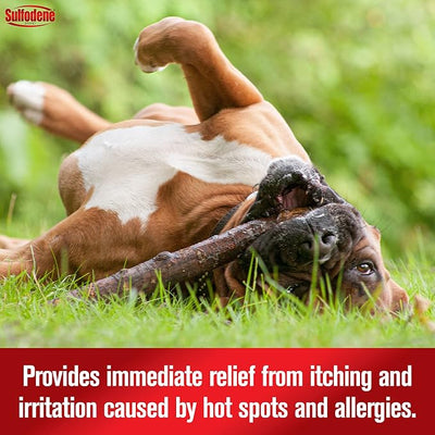 Sulfodene Hot Spot & Itch Relief Medicated Spray for Dog 8oz,(Pack of 2)