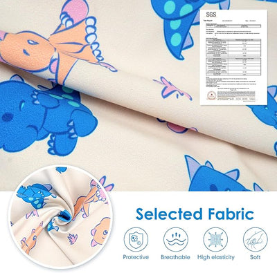 cyeollo Recovery Suit for Dogs Cats Surgery Suit Female Spay Soft Breathable Pet Onesie Bodysuit Male Dog Neuter, Small Dogs Surgical Recovery Shirt, Dinosaur, S
