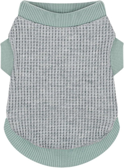 Cozy and Functional Dog Shirts for Small Puppies: Stretchable Green Attire with Easy-On Design, Ideal for Chihuahuas and Yorkies - Enhance Comfort and Playfulness on Chill Days Medium