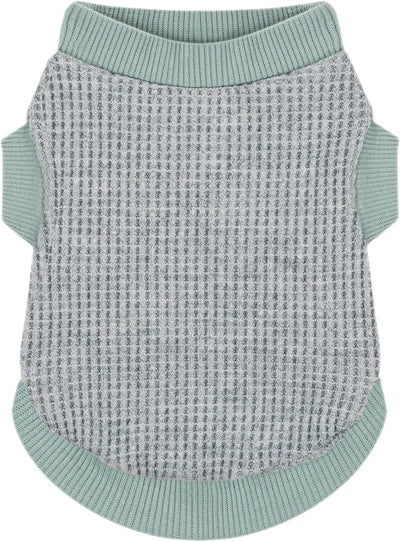 Cozy and Functional Dog Shirts for Small Puppies: Stretchable Green Attire with Easy-On Design, Ideal for Chihuahuas and Yorkies - Enhance Comfort and Playfulness on Chill Days X-Small