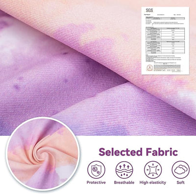 cyeollo Dog Surgery Recovery Suit, Breathable Surgical Suit for Dogs Female Male After Spayed Neuter, Anti-Lick Dog Onesie Body Suits for Wounds Protection, Soft Cone Alternative, Tie Dye XS