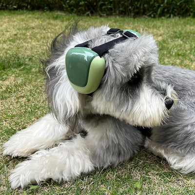 derYEP Dog Earmuffs GEN2 for Hearing Protection 30dB NRR Ear Muffs Noise Protection (Small, Deep Forest)
