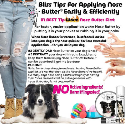 The Blissful Dog Border Collie Unscented Nose Butter, 16oz