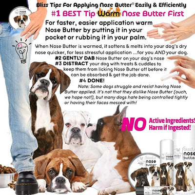 The Blissful Dog Show Boxer Unscented Nose Butter, 4-Ounce