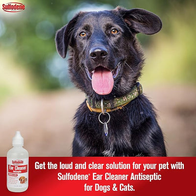 Sulfodene Ear Cleaner for Dogs & Cats 4oz (Pack of 2)