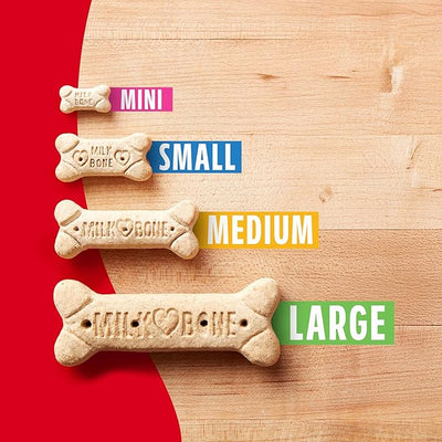 Milk-Bone Crunchy Large Dog Treats, 24 Oz. Box, Original Beef Flavor