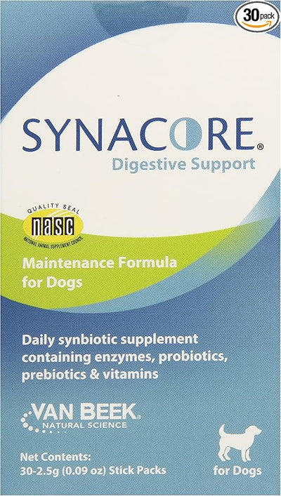 VAN BECK Synacore Digestive Support for Dogs, 30-Pack
