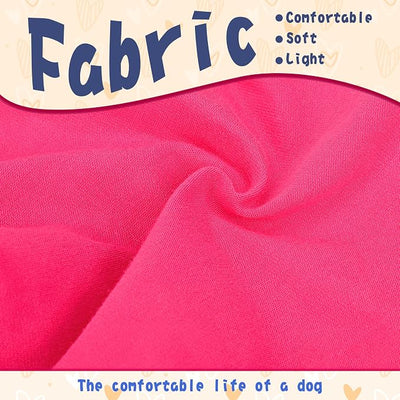 Comfortable Polyester-Cotton Dog Shirt –with 'They NOT Like US', Perfect for Small & Medium Dogs, Soft & Stylish Pet Apparel for Everyday Wear.Pink S