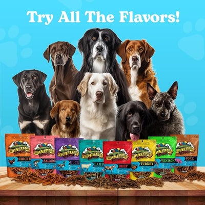 Classic Beef Minis, Soft Jerky Training Treats for Dogs, Grain-Free, All-Natural & Perfectly Sized for Training, High-Value Rewards in a Convenient 3.5 Ounce Pouch
