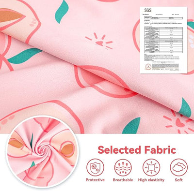 cyeollo Dog Surgery Recovery Suit, Soft Dog Onesie, E-Collar & Cone Alternative, Spay Neuter Suit for Male Female Dogs, Anti-Licking Wound Surgical Clothes, Comfy Body Suit for Small Dogs, Peach M